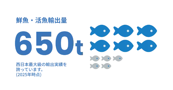 鮮魚・活魚輸出量